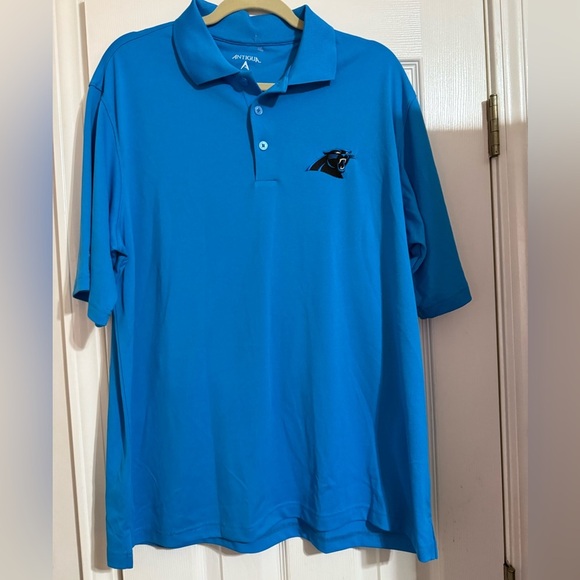 Antigua Carolina Panthers Polo Shirt - Picture 1 of 9